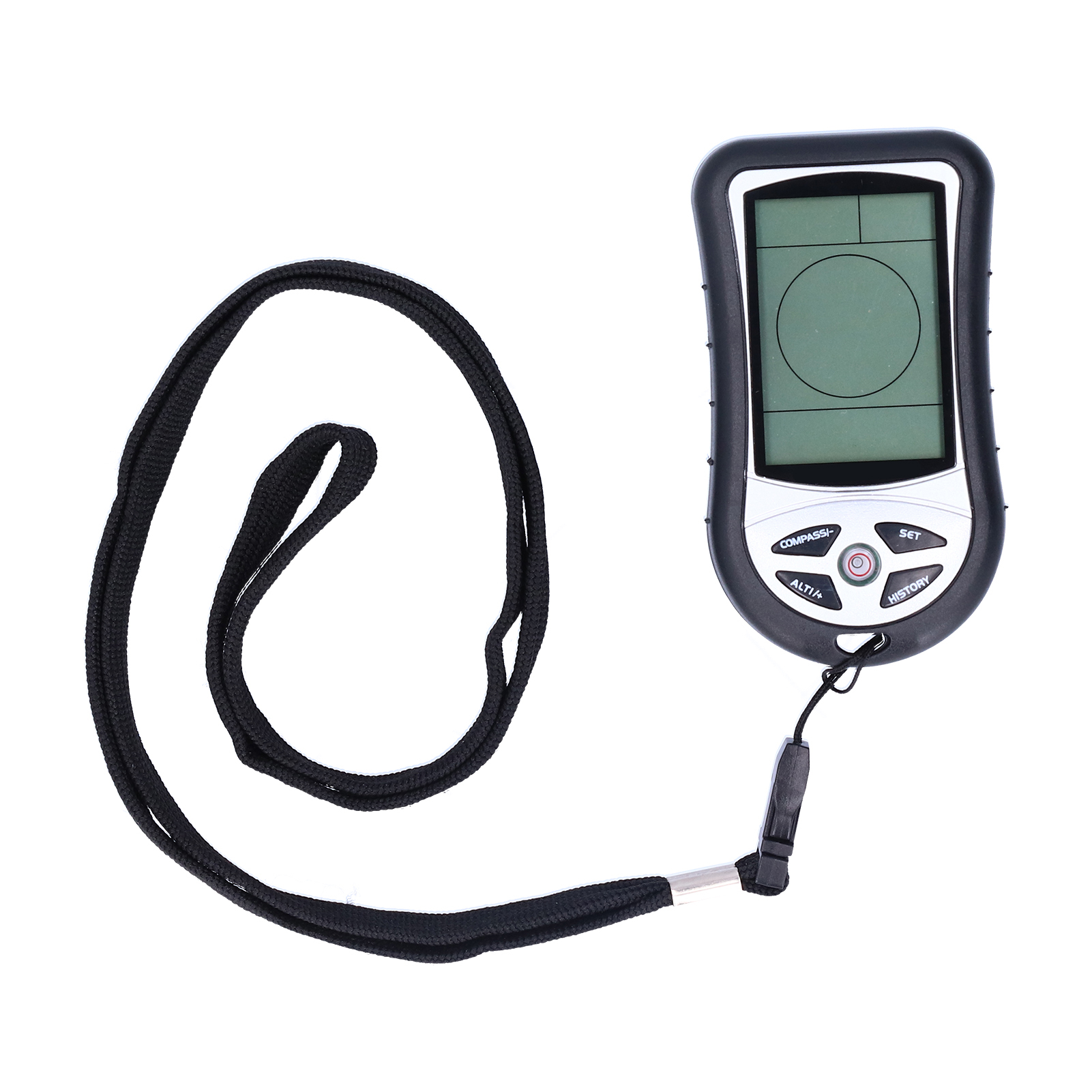 Handheld Multifunctional Compass with Altimeter, Barometer, and Thermometer for Outdoor Adventure