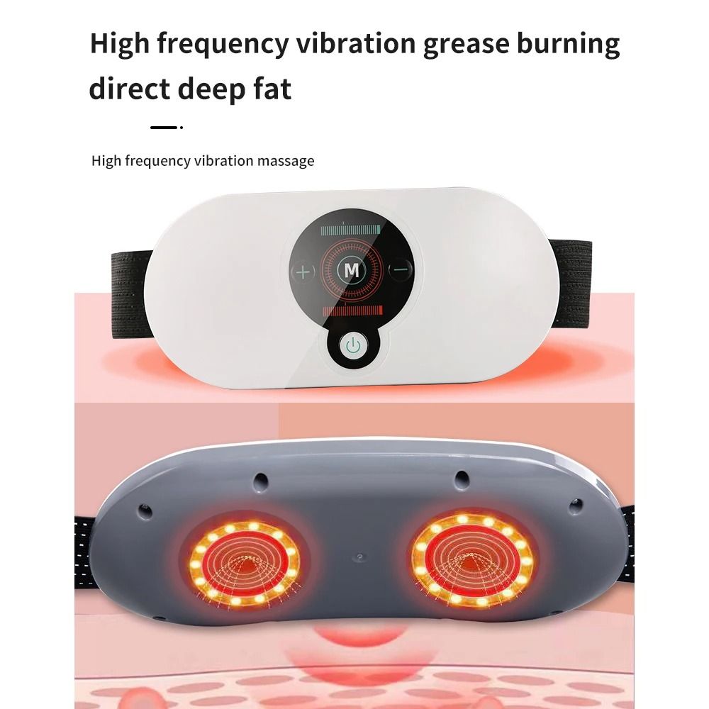 Electric Waist Massager EMS Muscle Stimulation for Body Sculpting and Back Relief