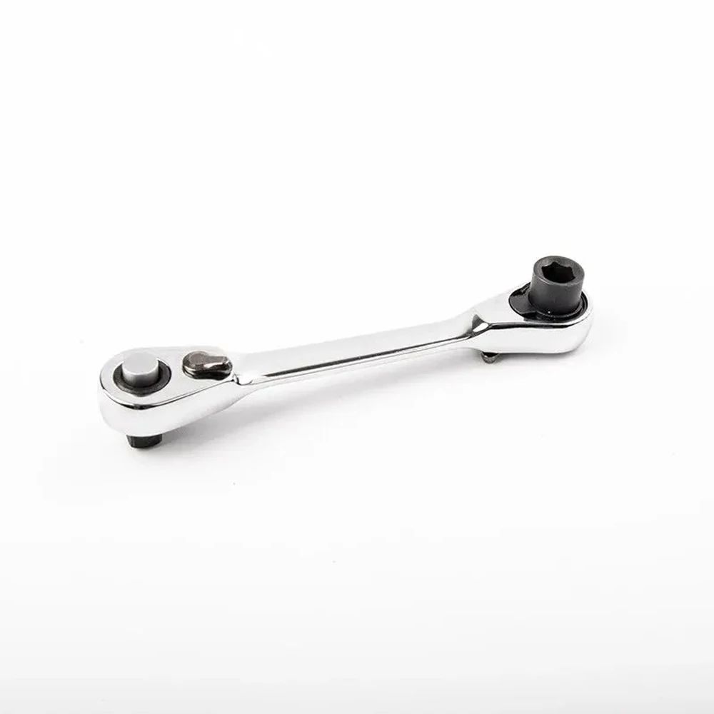 Mini Treble Ratchet Wrench, Double Ended Socket Wrench, Hex Screwdriver, Torque Wrenches Set