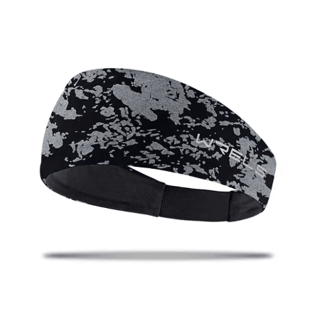 Unisex Sweat Absorbing Sports Hair Band Breathable Antiperspirant Headband for Running Yoga and Basketball