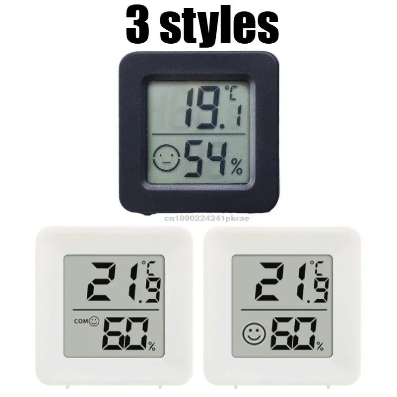 Digital Thermometer Hygrometer Mini LCD Thermometer Indoor Temperature Monitor for Room