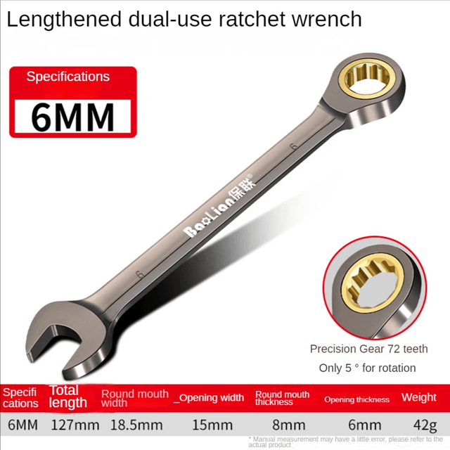 Universal Adjustable Torque Wrench 8–22mm Torx Ratchet Spanner for Car and Bike Repair