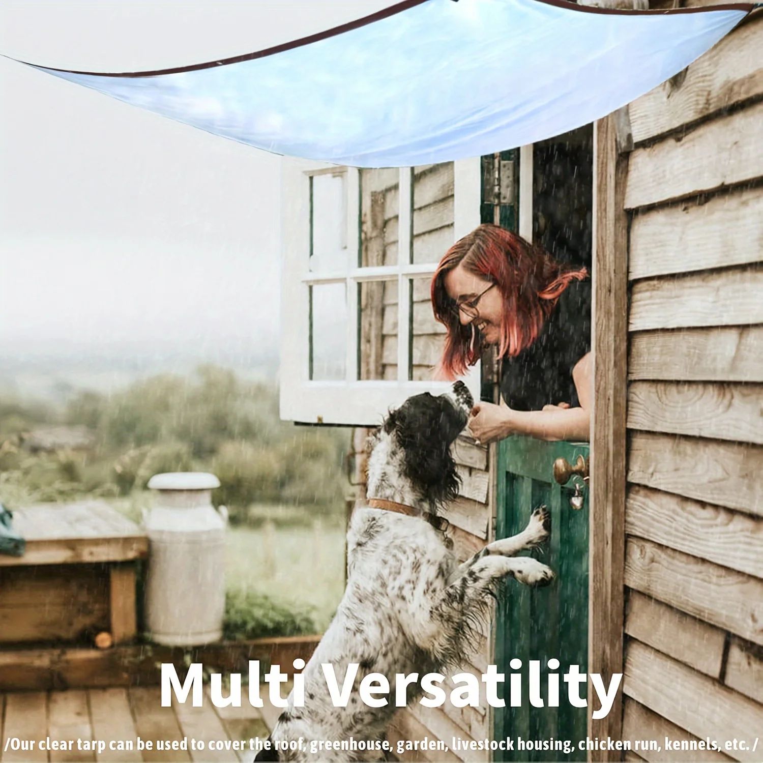 Transparent Waterproof Heavy Duty Tarp