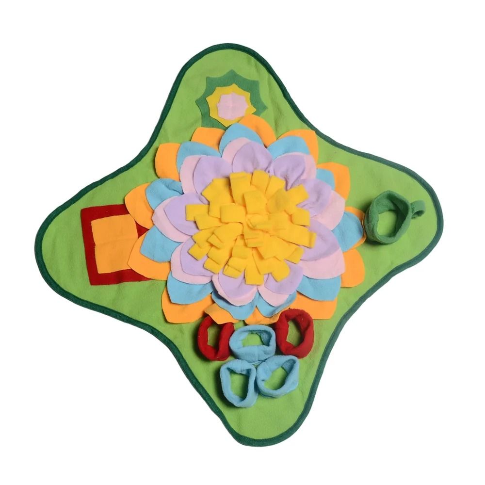 Interactive Dog Snuffle Mat and Puzzle Feeder