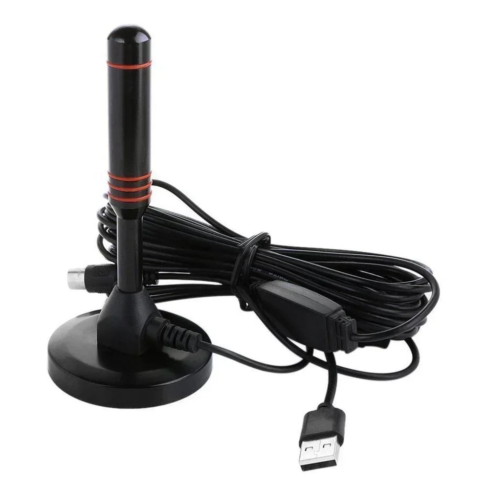 Indoor Outdoor Ultra HD Digital TV Antenna, Amplified DAB, VHF UHF, Quick Response Aerial Set for Better Reception