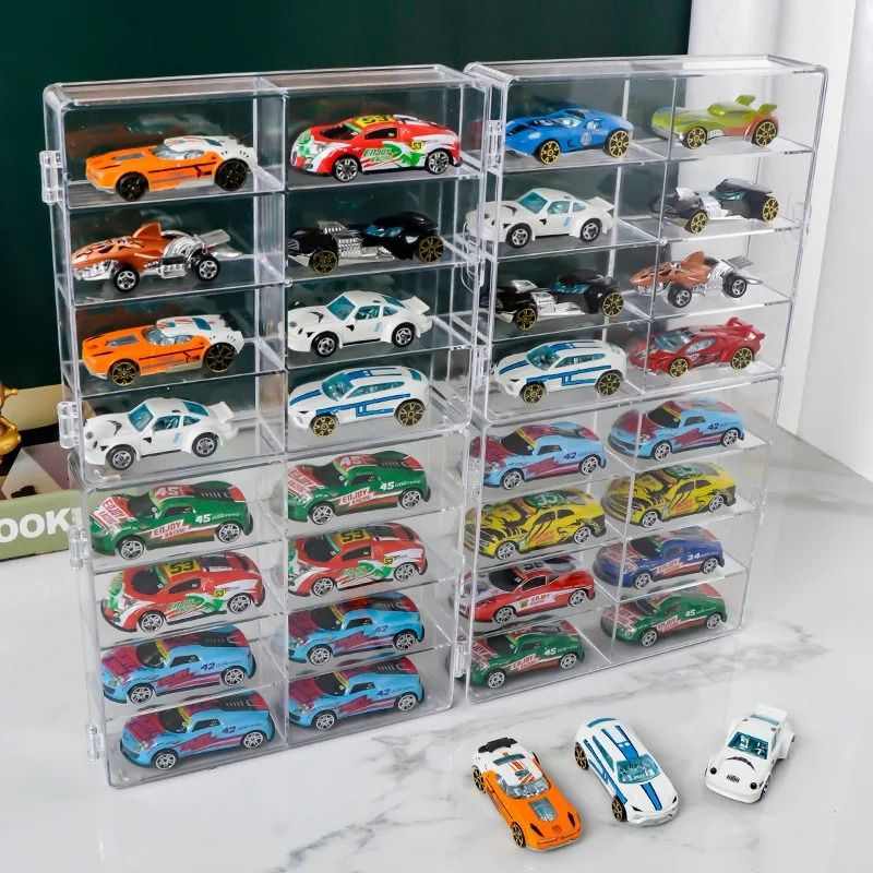 Transparent Dust-Proof Car Model Storage and Display Rack