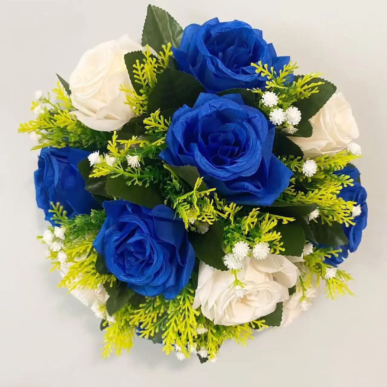 Grand Silk Rose Sphere Arrangement