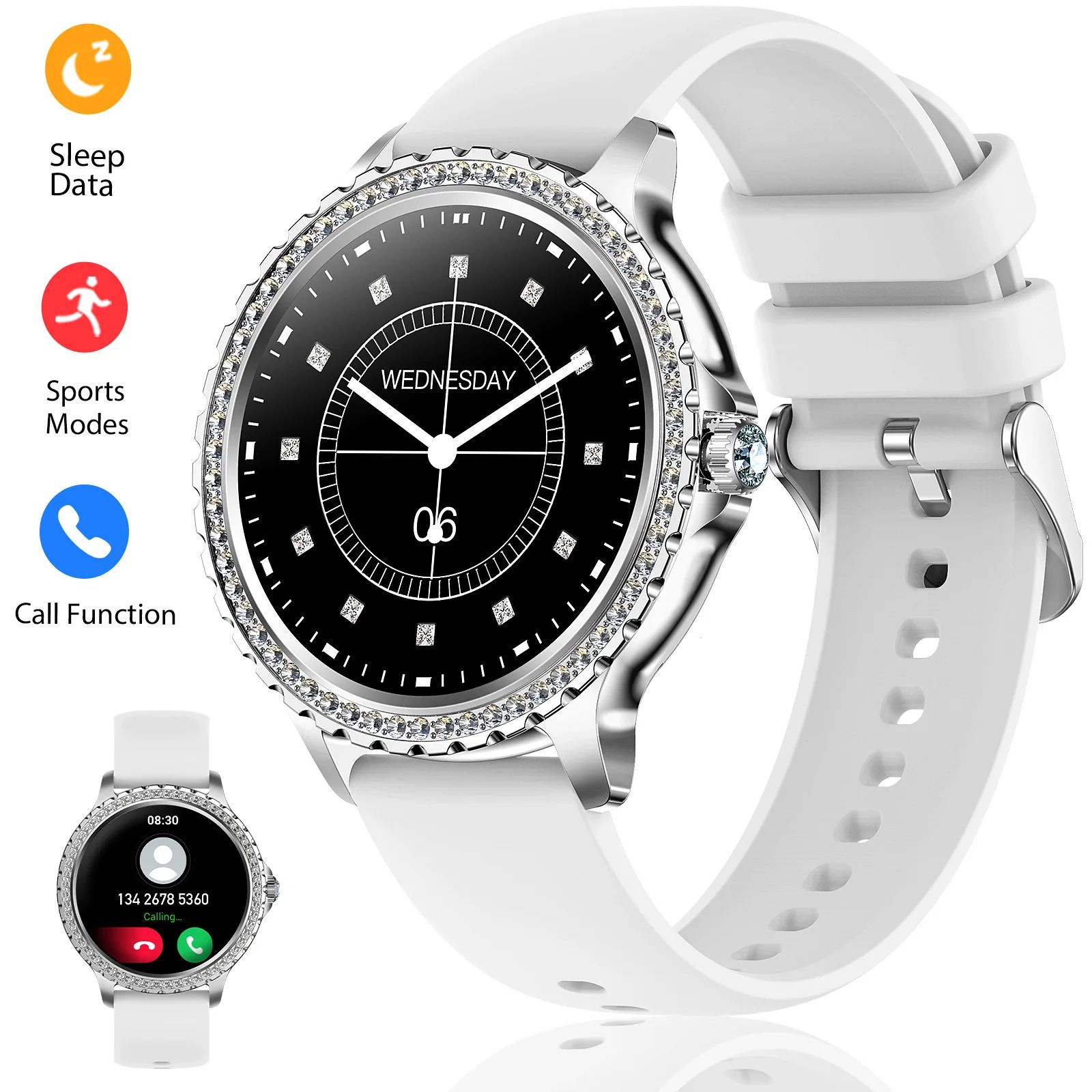 LaNikar Smart Watch for Women Fitness and Health Tracker