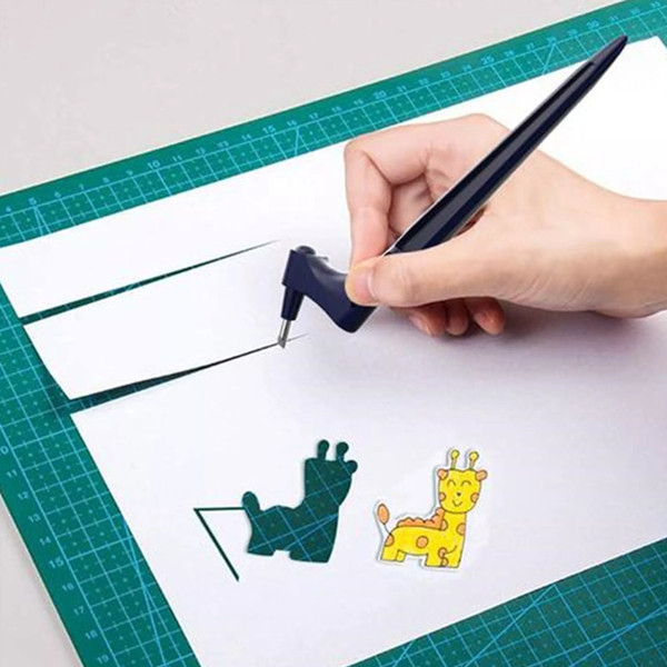 Paper Cutting Tool With 360 Degree Rotating Head – The Perfect Gift for Artists, Crafters, and DIY Enthusiasts