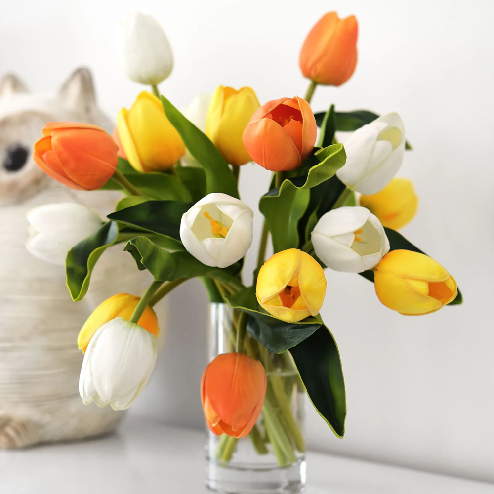 Real Touch Artificial Tulips Flowers