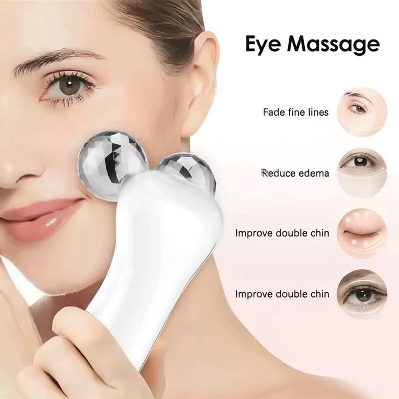 4D Roller Facial Massager with EMS Face Lift and Skin Tightening Device