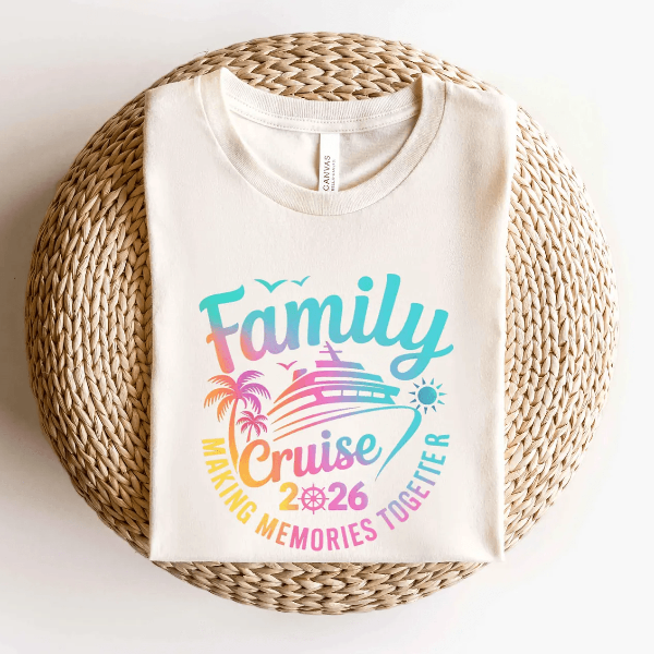 Family Cruise 2026 Shirt – Matching Vacation Tees