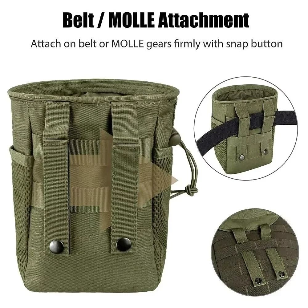 Molle Dump Pouch Tactical Magazine Recovery Waist Bag