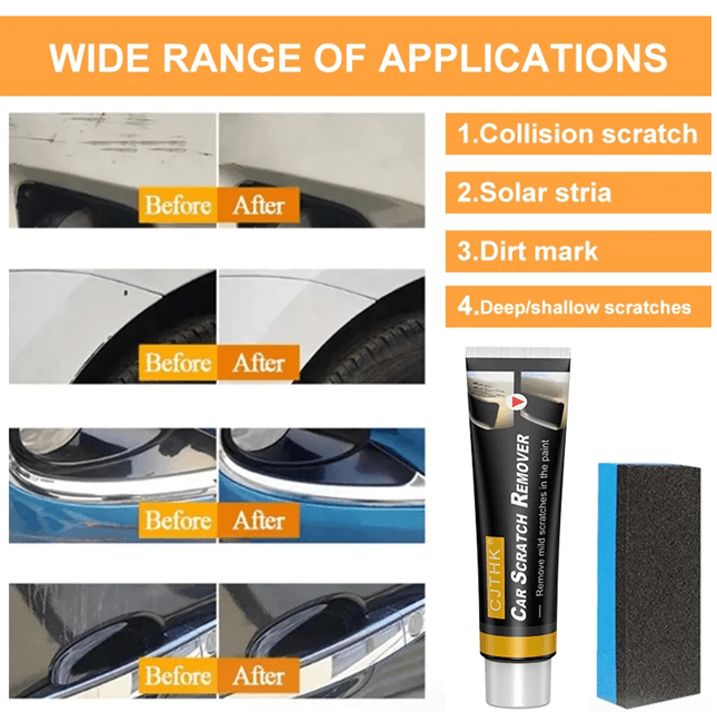 Car Scratch Remover and Swirl Repair Compound Paint Care Polish