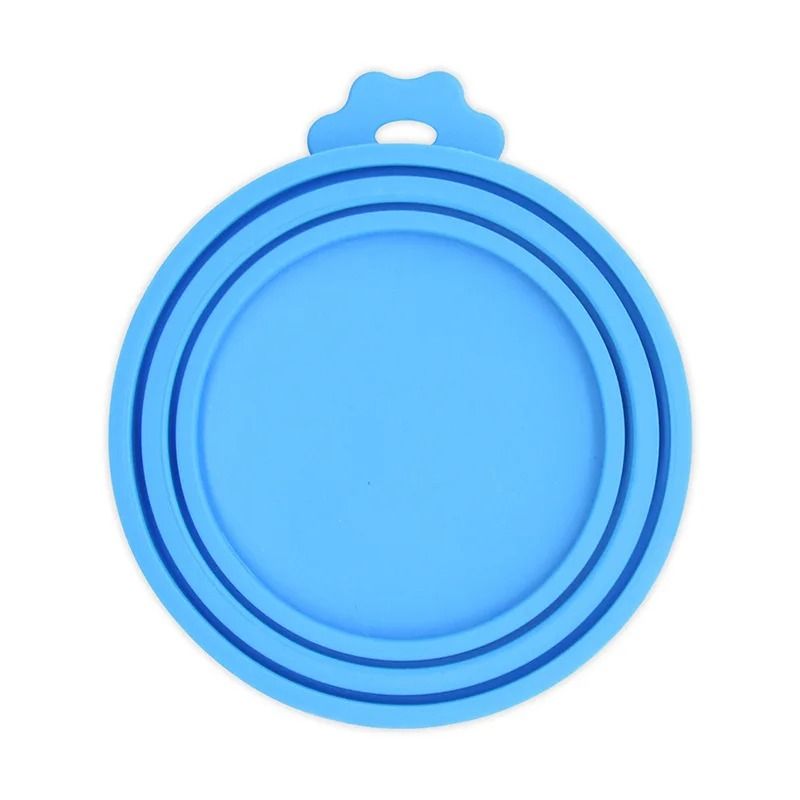 Reusable Pet Food Can Cover and Spoon Set