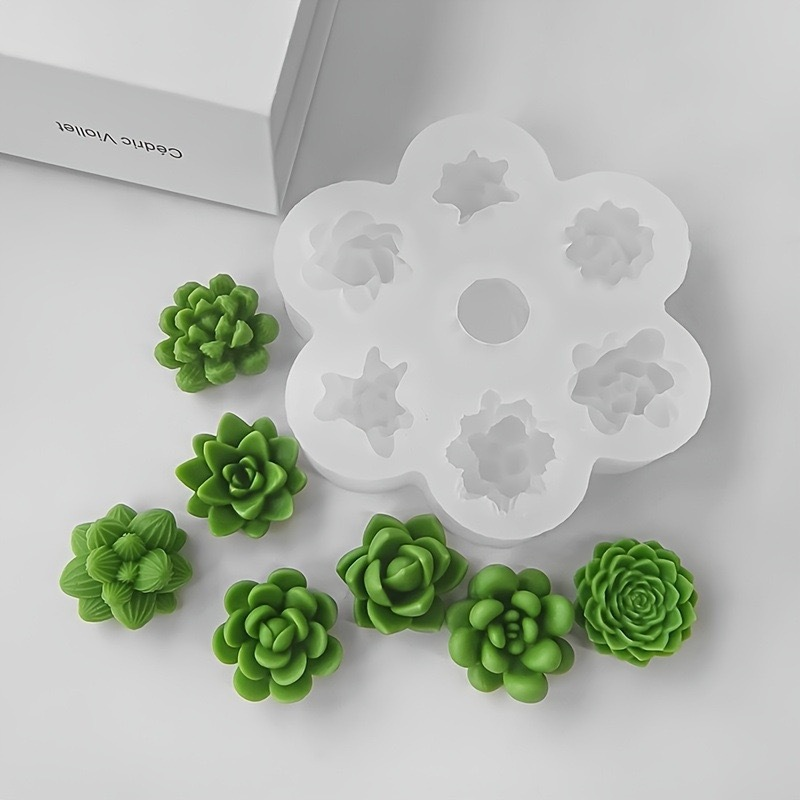 Rose Peony Silicone Mold for Candle Making & DIY Crafts –  Flower Fragrance Styles Home Decor Tool