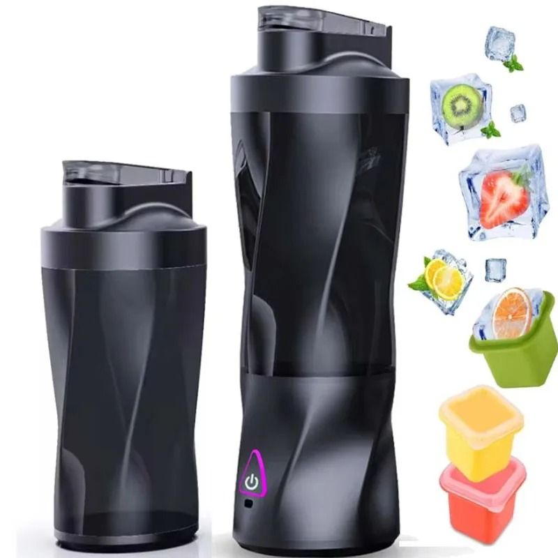 Portable Electric Wireless Juicer with USB Charging and Large Capacity