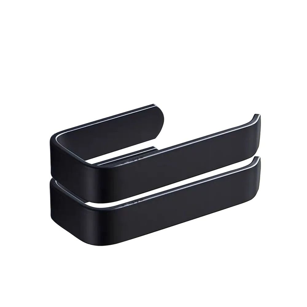 Self Adhesive Wall Mounted Towel Rack Bathroom Towel Holder and Toilet Paper Hanger