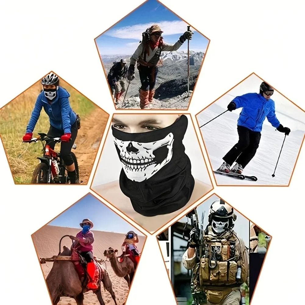 Breathable Cycling Face Cover Mask Lightweight Summer Bandana