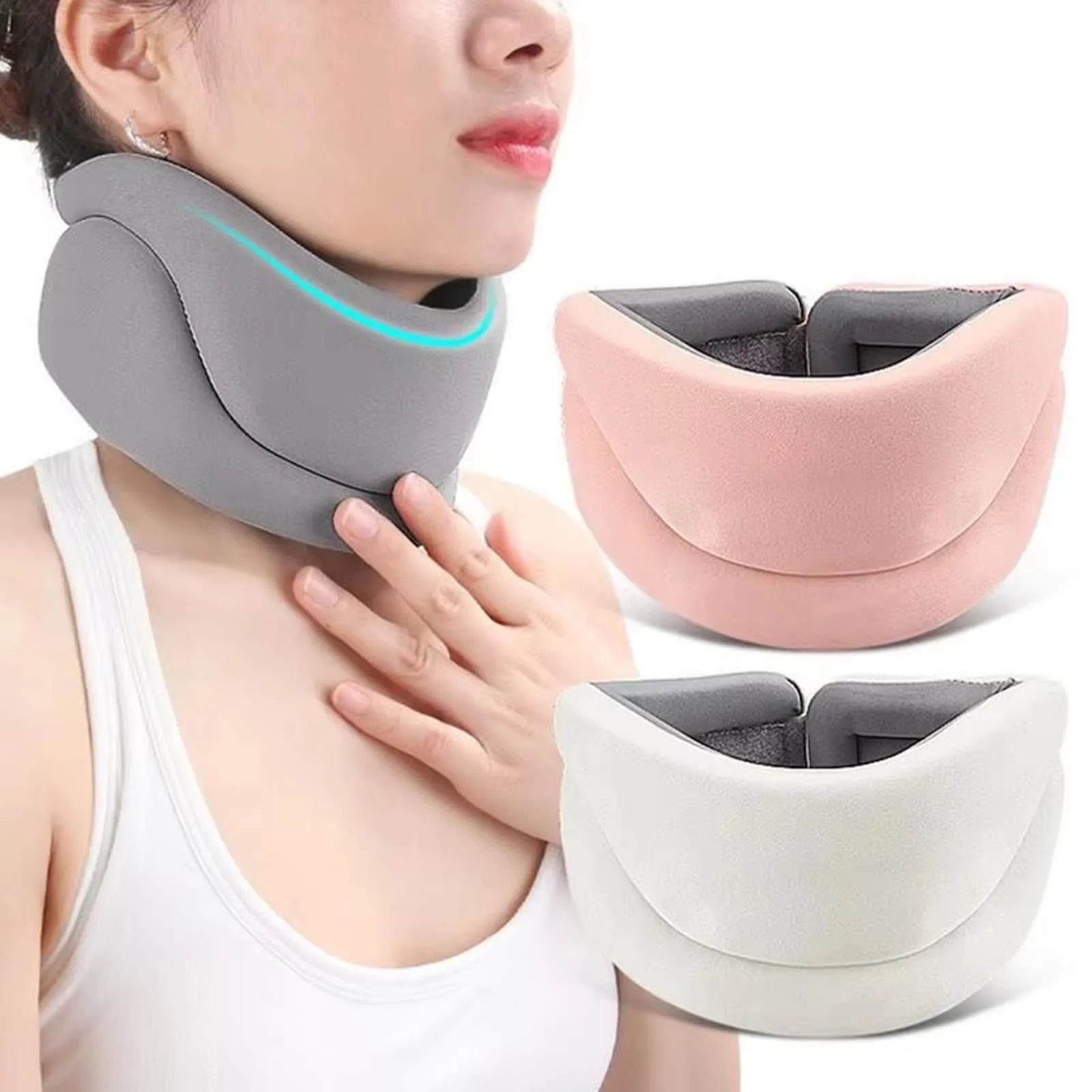 360° Cervical Neck Collar Brace | Stabilizing Wrap Support for Injury Recovery, Sleeping Relief & Neck Pain Comfort