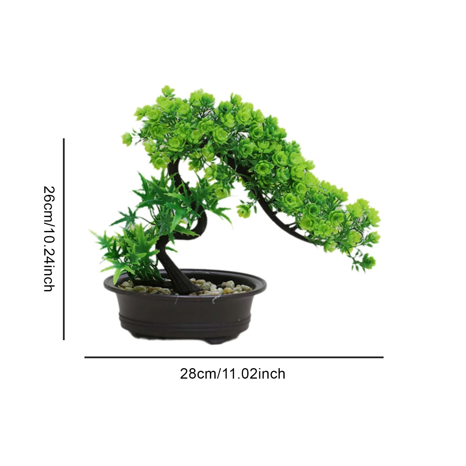Traditional Japanese Pine Artificial Bonsai Tree