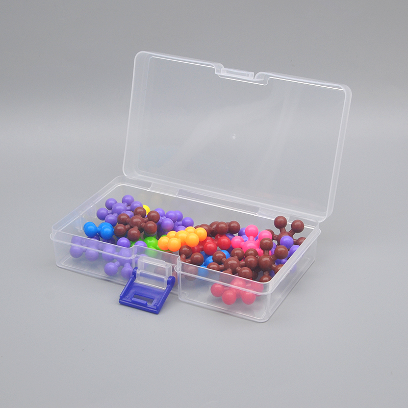 Transparent Organizer Lock Box Small Storage Case for Fishing Tackle & Accessories