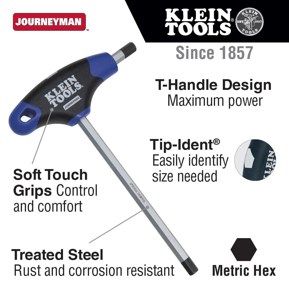 Tools Hex Key T Handle Wrench for High Torque Control