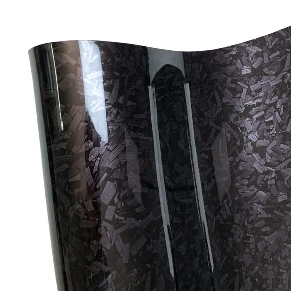 Carbon Fiber Vinyl Wrap Sticker Self Adhesive Waterproof Car Protection Film