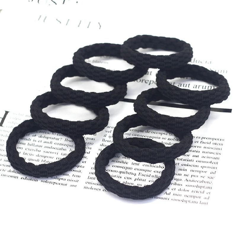 20PCS High Elastic Jacquard Hair Ties
