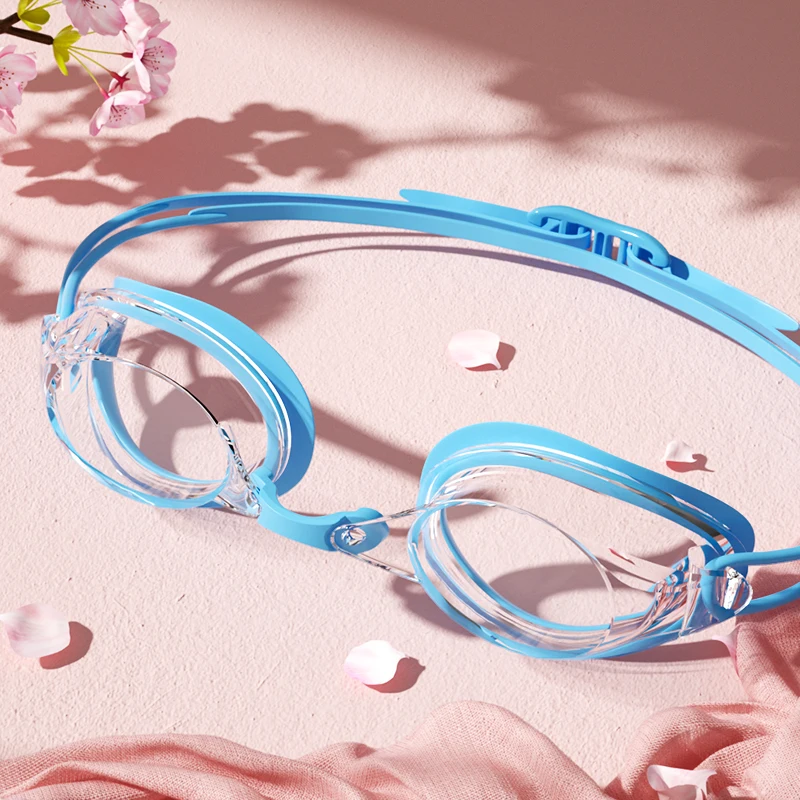 Clear View Anti Fog Adult Swimming Goggles with Waterproof Wide HD Vision