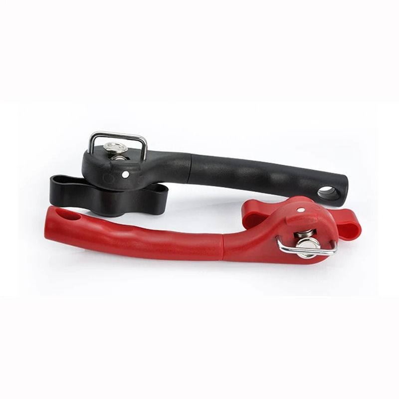 Safety Side Cut Can Opener with Easy Grip Manual Design