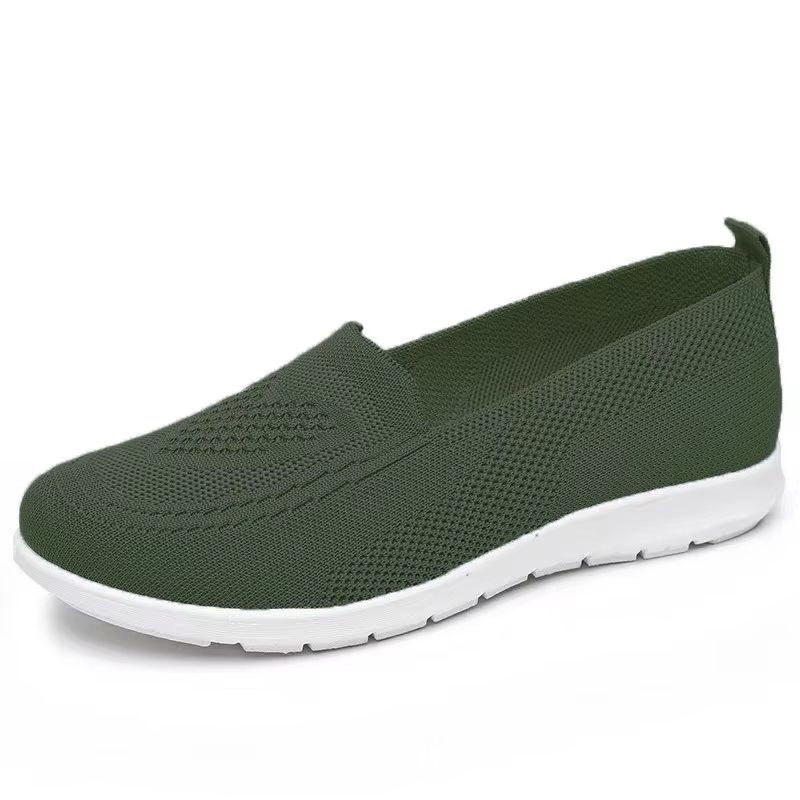 Womens Summer Casual Sneakers Lightweight Breathable Flat Shoes