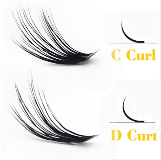 20D 30D Mink Eyelashes 1 Box 60 Bundles Natural Eyelash extension 3D Russia Individual Eyelash Cluster Makeup Tools Lash