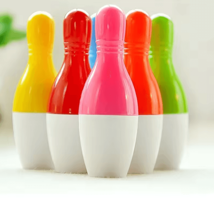 5-Piece Creative Ballpoint Pen Set – Fun Bowling Simulation School Stationery