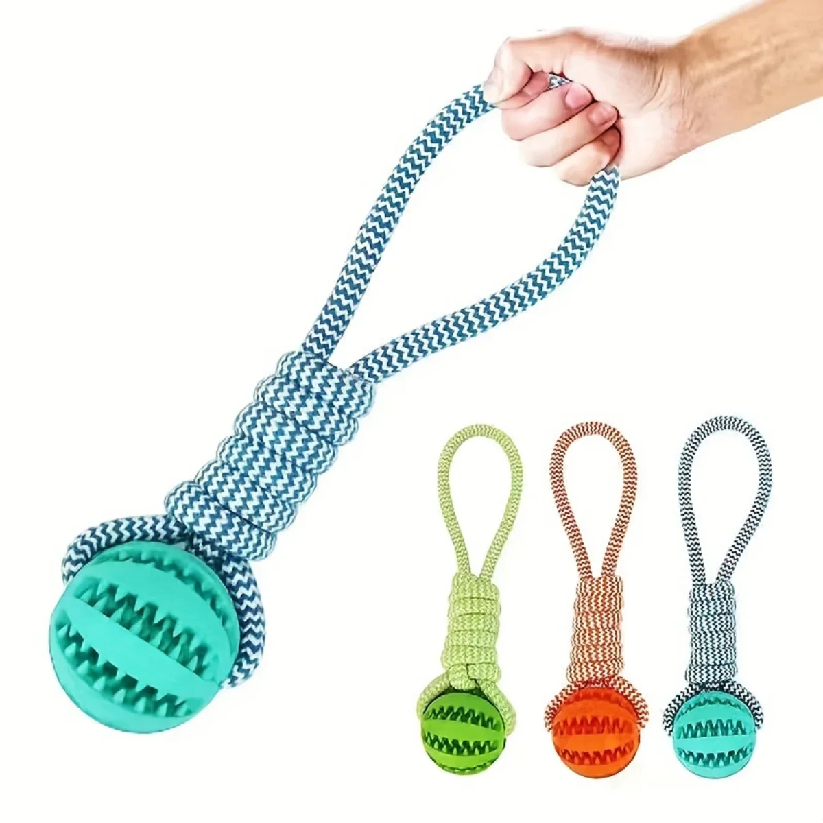 Chewing Bite Resistant Pet Toy, Rubber Leaking Balls, Interactive Dog Toys for Medium Small Dogs