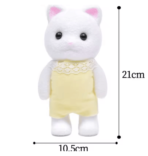 Cute Forest Family Animal Phone Holder Movable Figure Desk Decor Stand