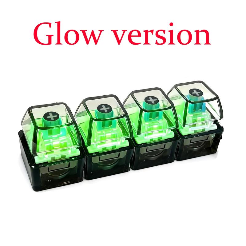 LED Keyboard Fidget Toy Stress Relief Keychain