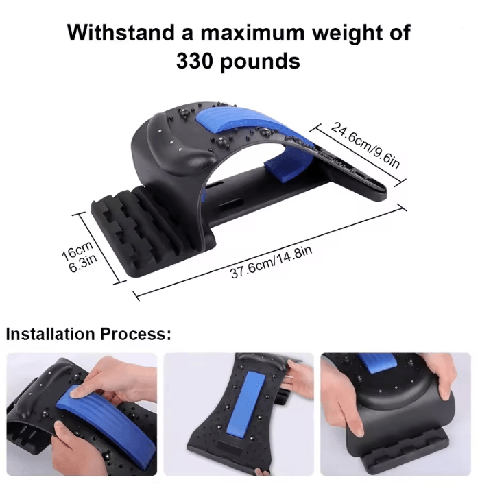 Adjustable Multi Level Back Stretcher Board