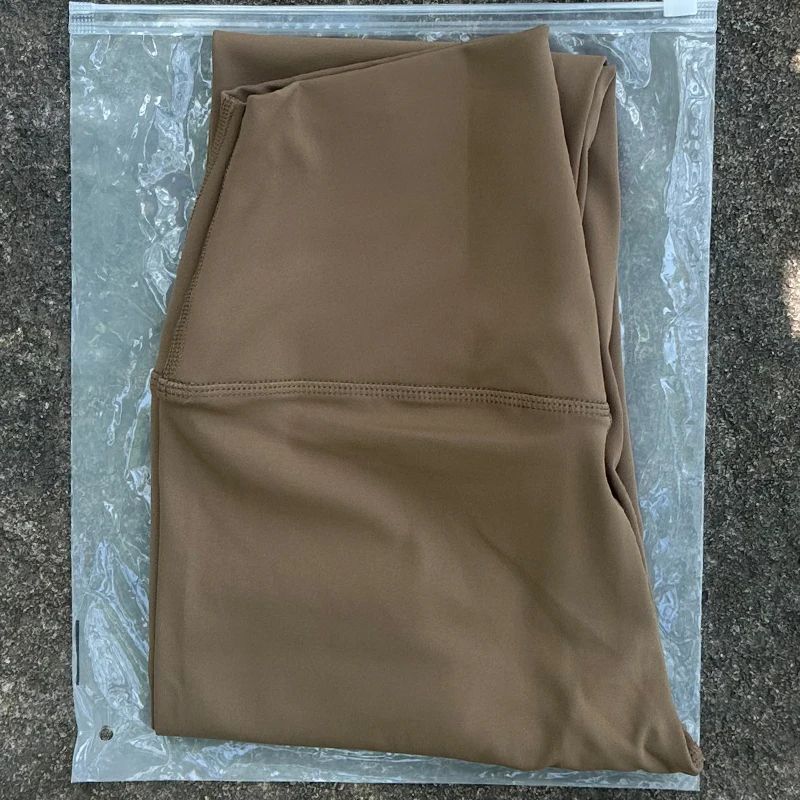 High Waist Naked Feel Yoga Leggings – Women's Stretch Fitness Running Gym Tights