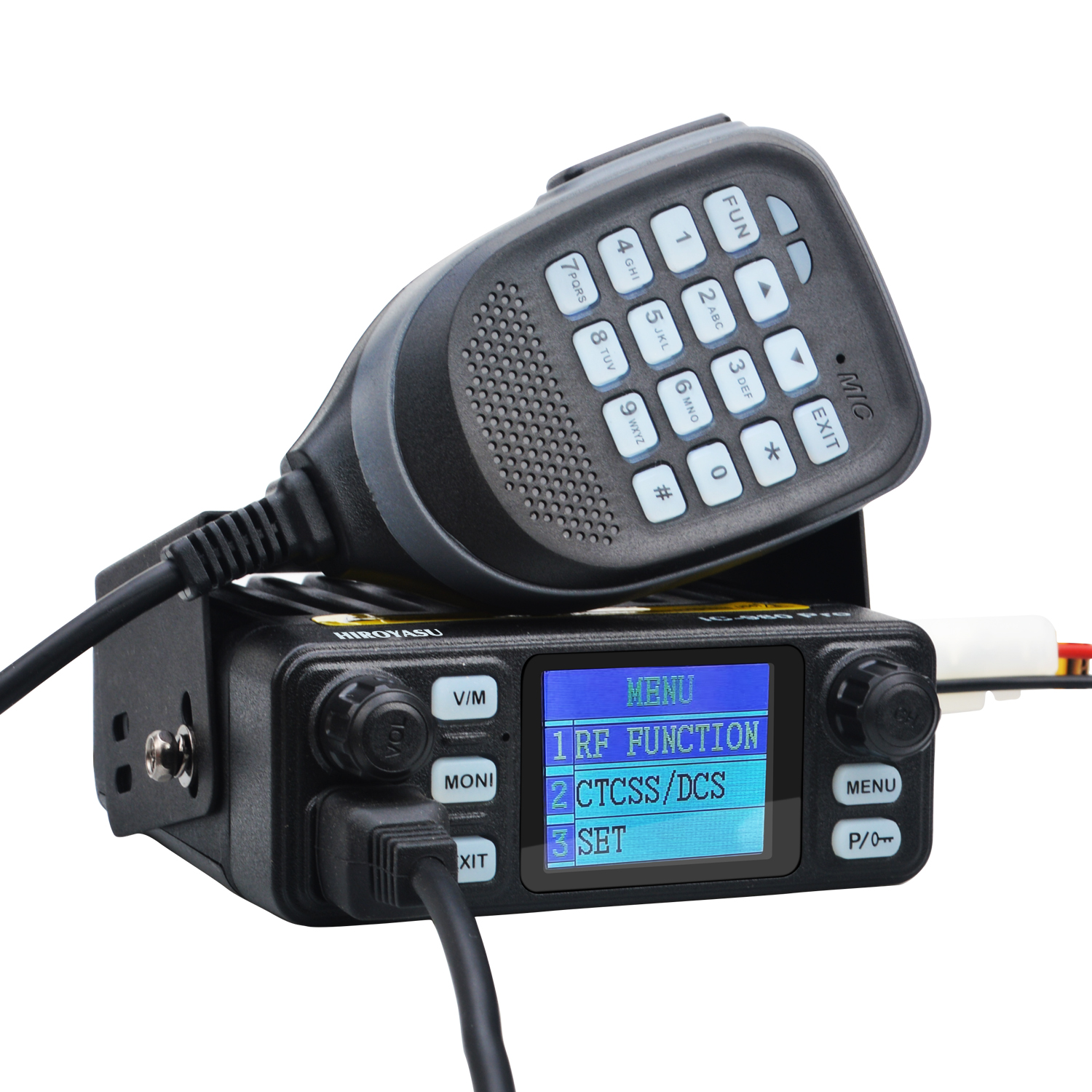 Dual Band Walkie Talkie UHF VHF Mini Radio with AI Noise Reduction