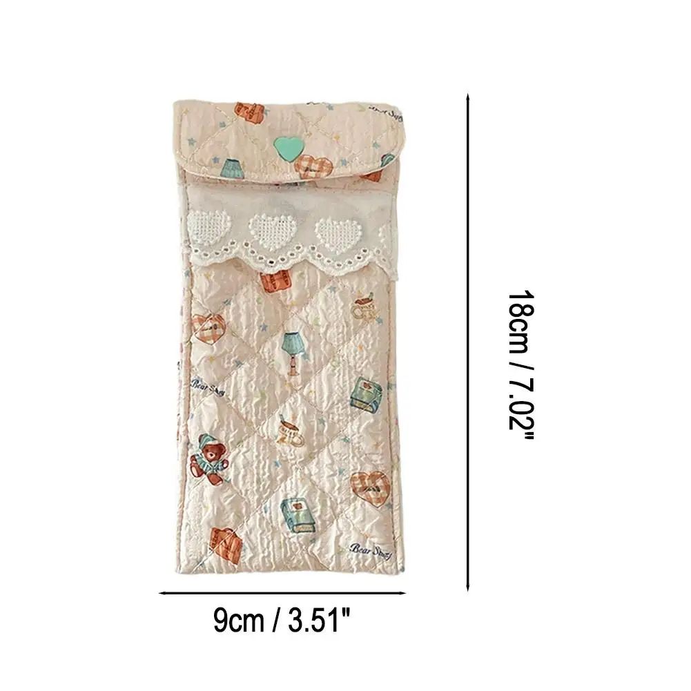 Cute Cartoon Soft Glasses Case