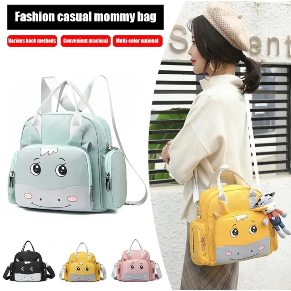 Waterproof Baby Diaper Bag, Mommy Hospital Tote, Multi-Pocket Shoulder Handbag