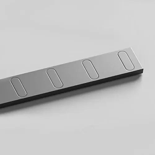 FlexHide Invisible Folding Wall Hooks – Space Aluminum Self-Closing Coat & Towel Hanger