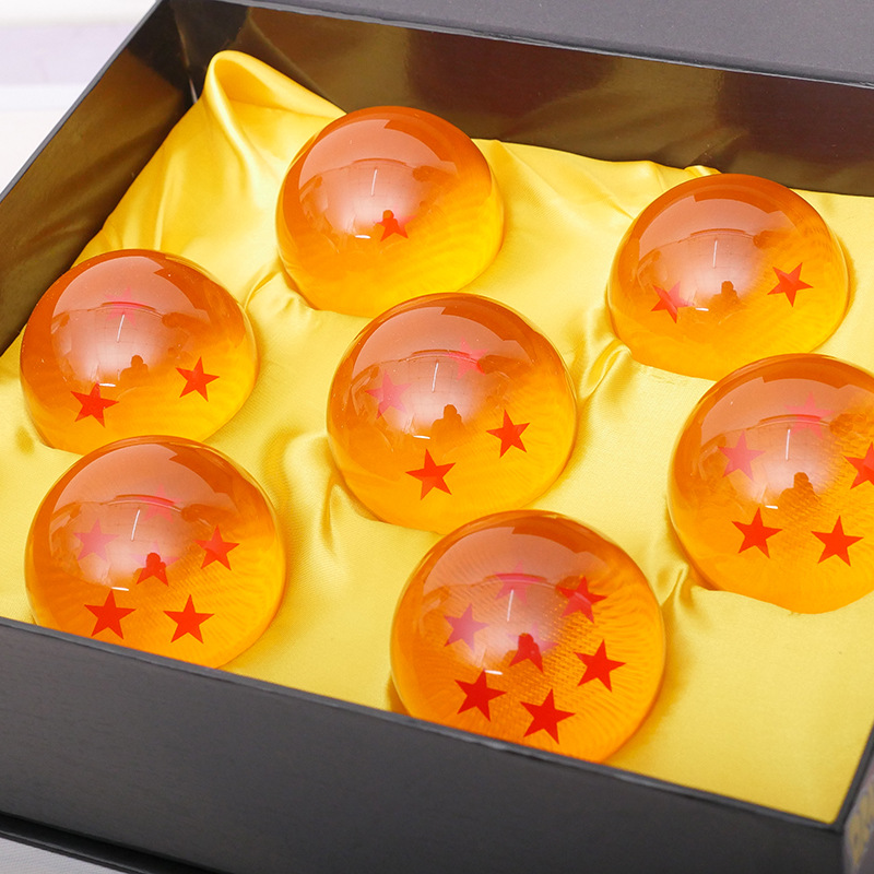 Resin Ball Set Action Figure Summon Shenron Anime Model Gift Collection