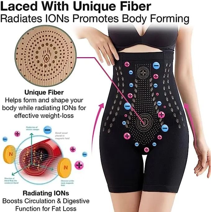 Unique Fiber Restoration Tummy Control Shapewear with Thigh Slimming Waist Trainer