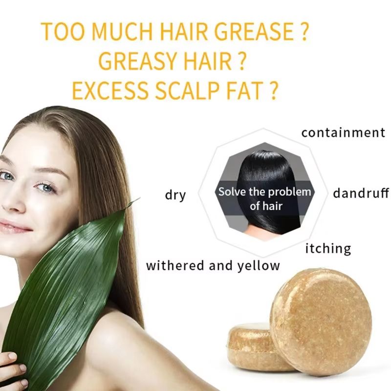 PureHerb Ginger-Polygonum & Lavender Hair & Body Soap-Bar – Cold-Processed Plant Treatment