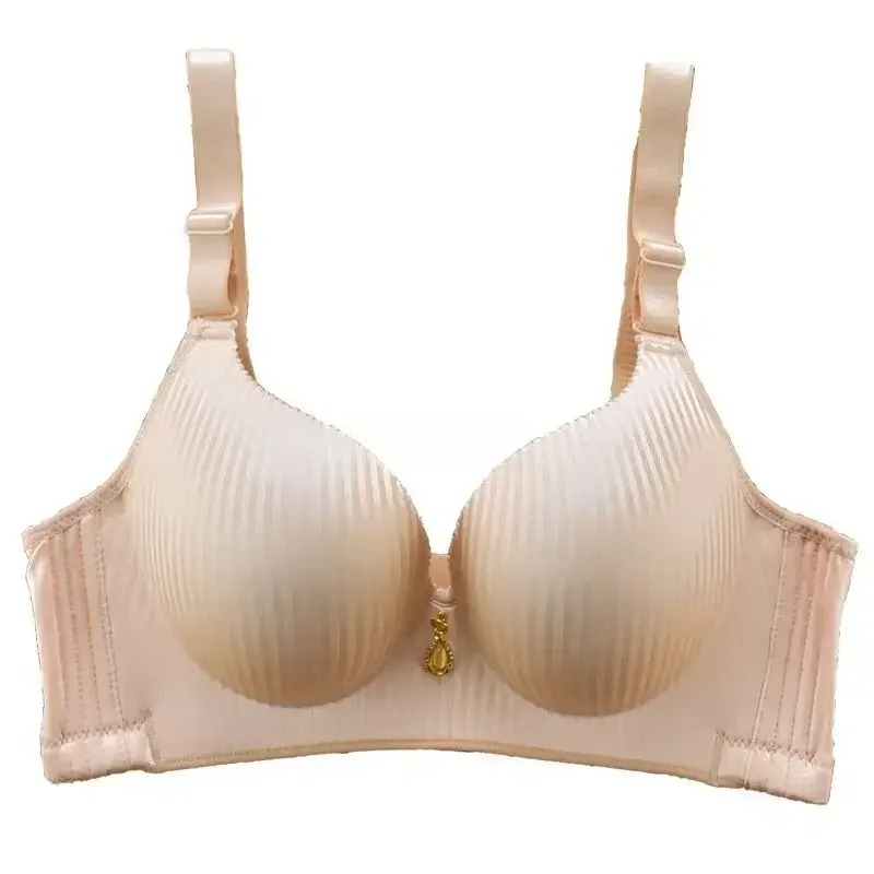Sexy Wireless Push Up Bra, No Steel Ring, Seamless 8cm Thick Padded Lingerie, Adjustable Straps for Women