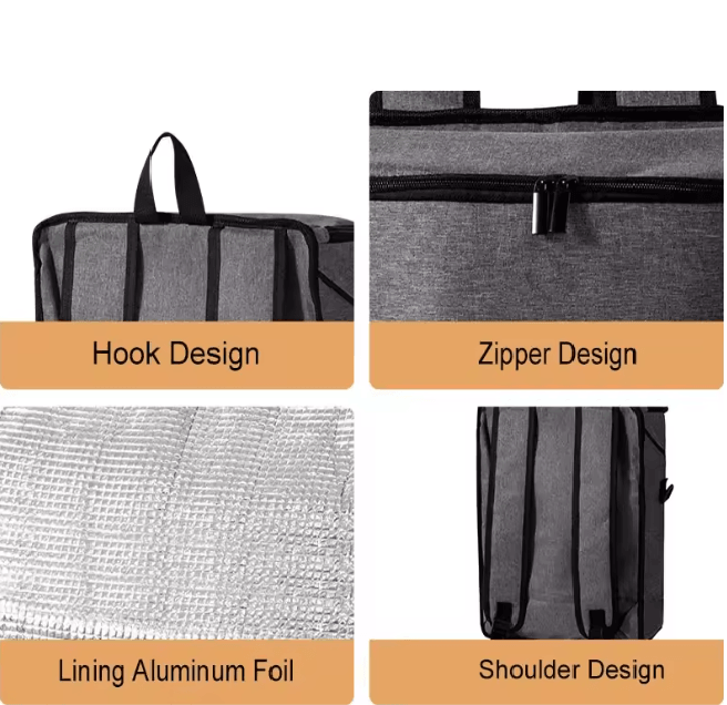 26L Insulated Cooler Backpack Leakproof Thermal Picnic Bag