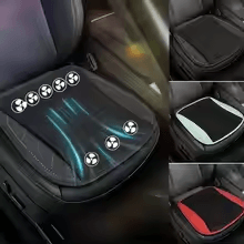 Universal USB-Powered Car Seat Cooling Cushion Ventilated Summer Seat Pad with Fast Blowing Fans