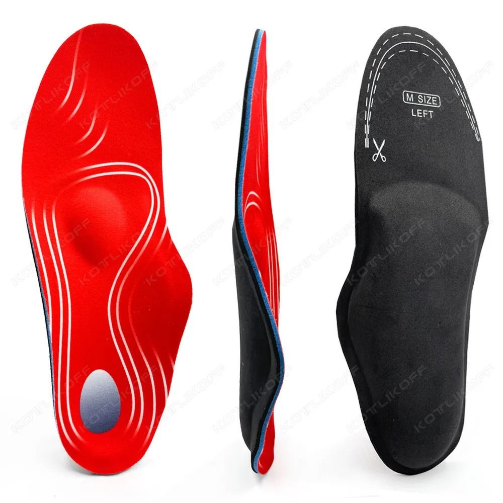 Orthotic Arch Support Insoles for Flat Feet and Plantar Fasciitis